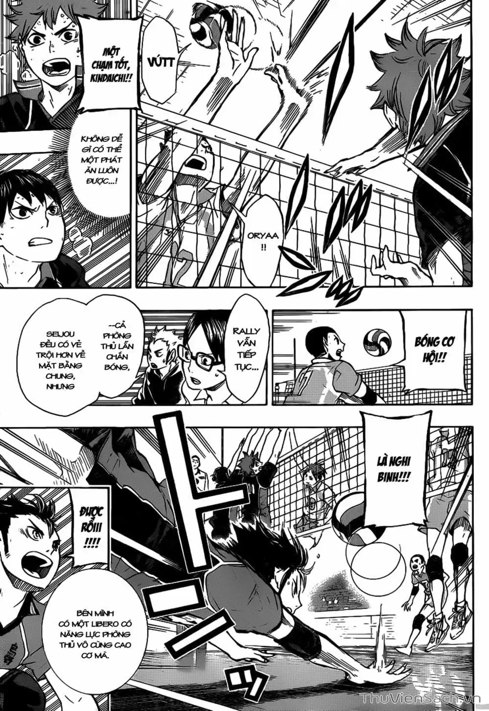 Truyện Tranh Vua Bóng Chuyền Haikyuu trang 6