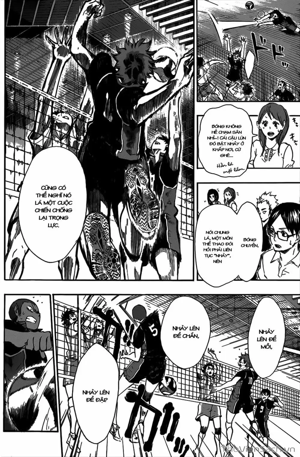 Truyện Tranh Vua Bóng Chuyền Haikyuu trang 6