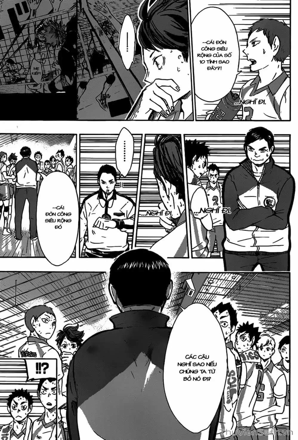Truyện Tranh Vua Bóng Chuyền Haikyuu trang 6