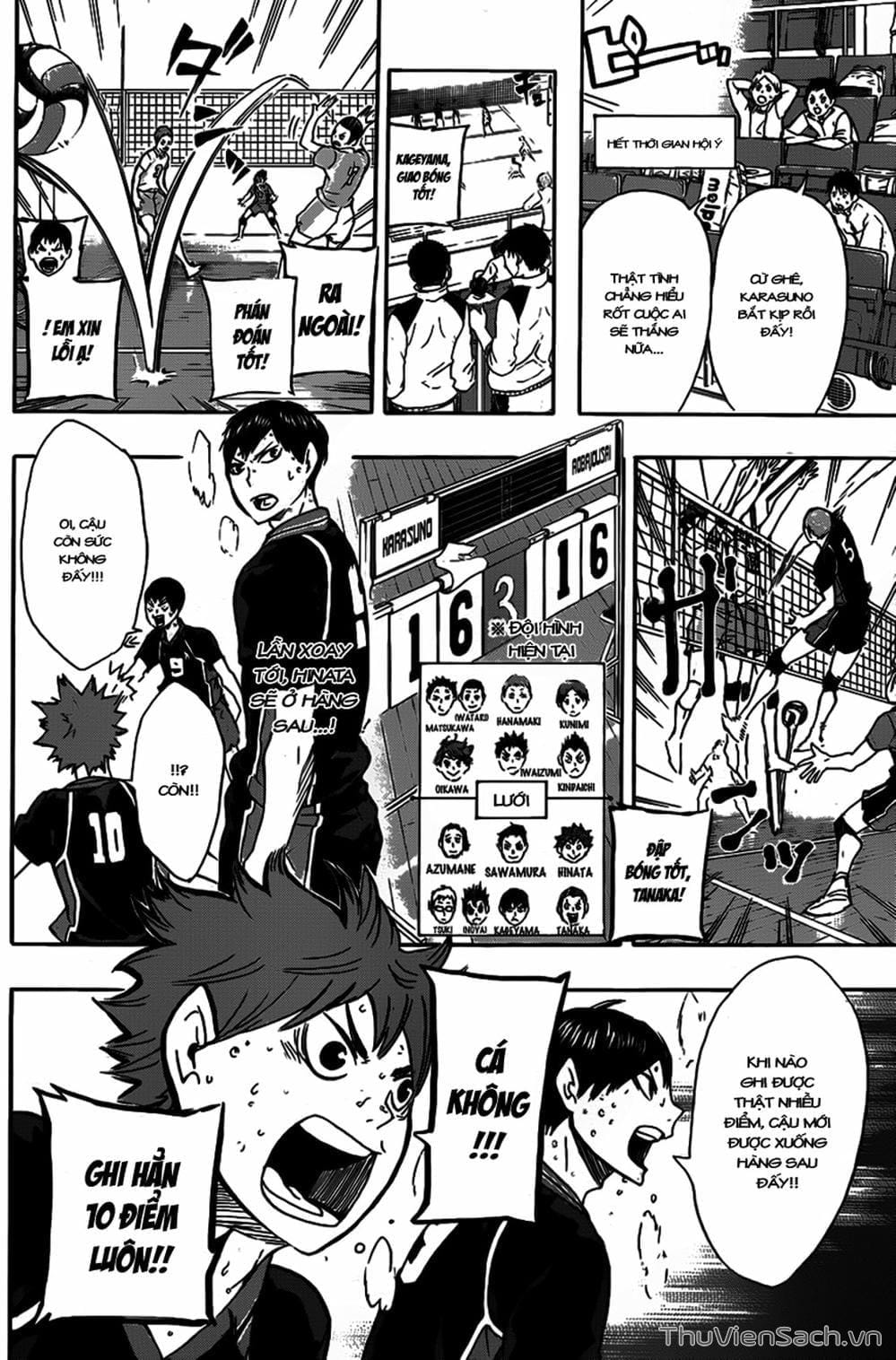 Truyện Tranh Vua Bóng Chuyền Haikyuu trang 6