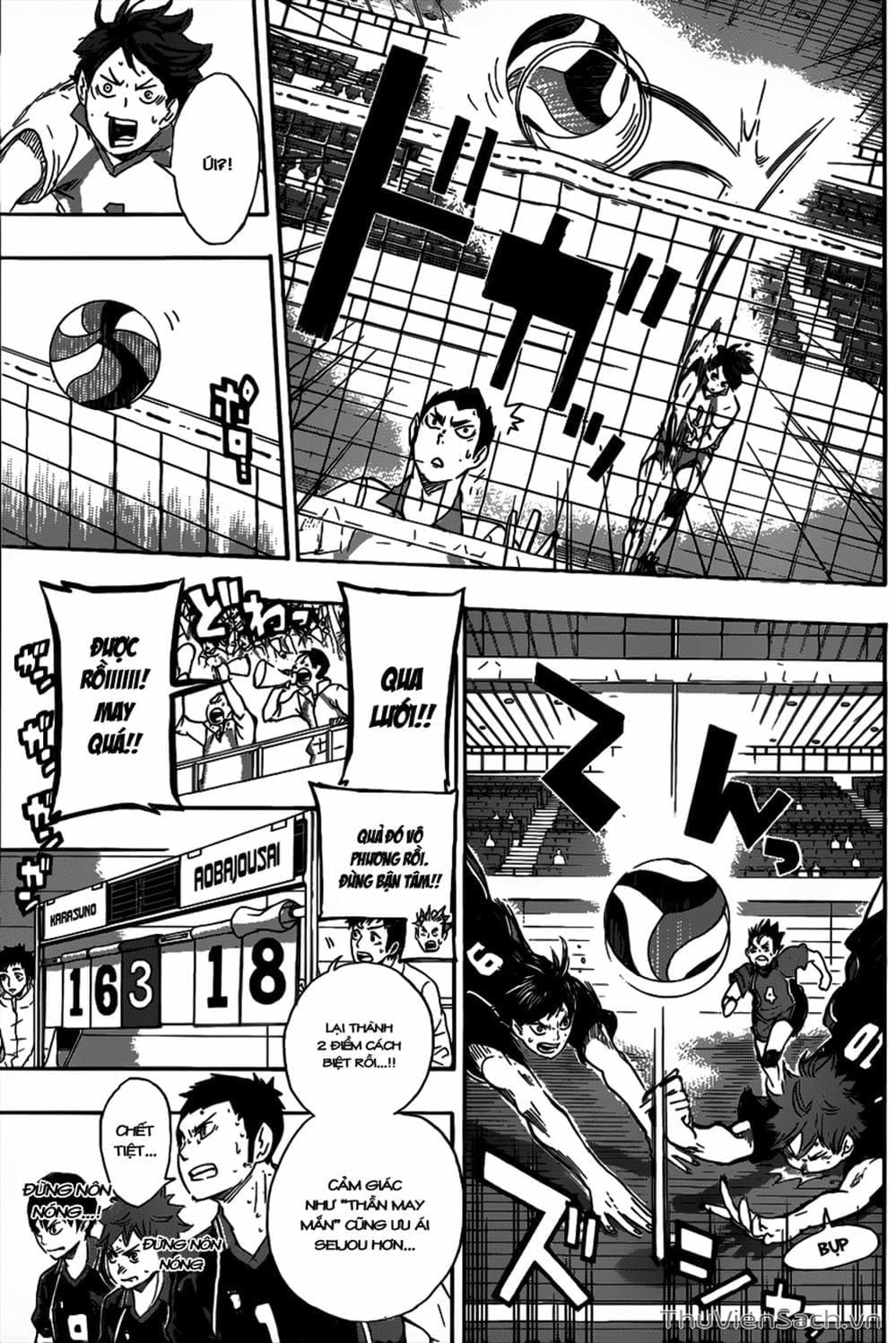 Truyện Tranh Vua Bóng Chuyền Haikyuu trang 6