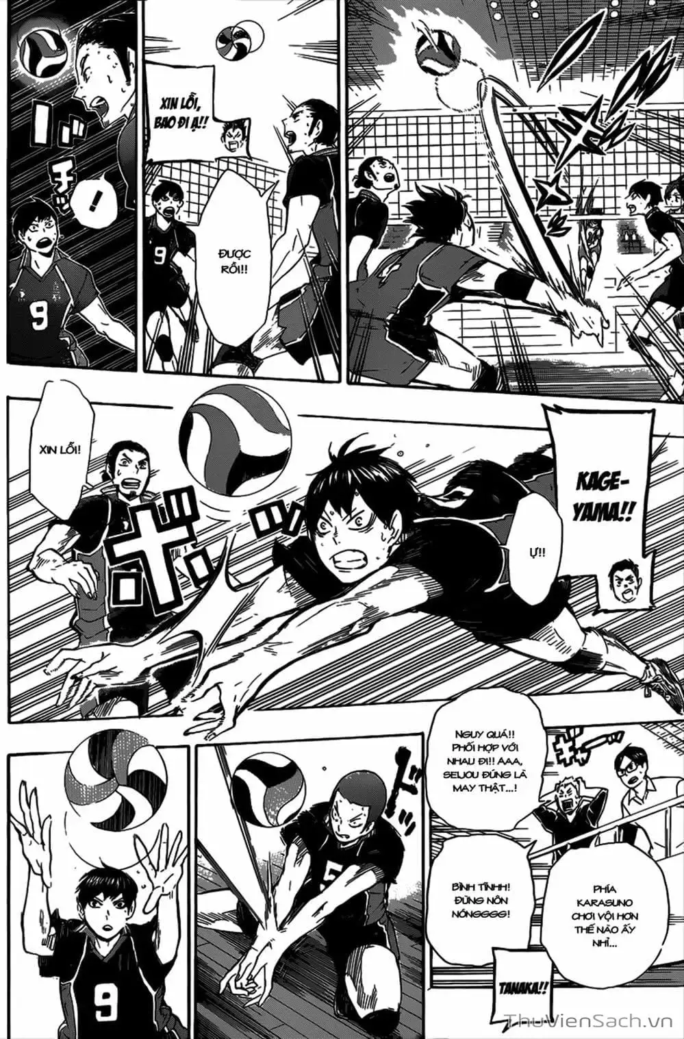 Truyện Tranh Vua Bóng Chuyền Haikyuu trang 6