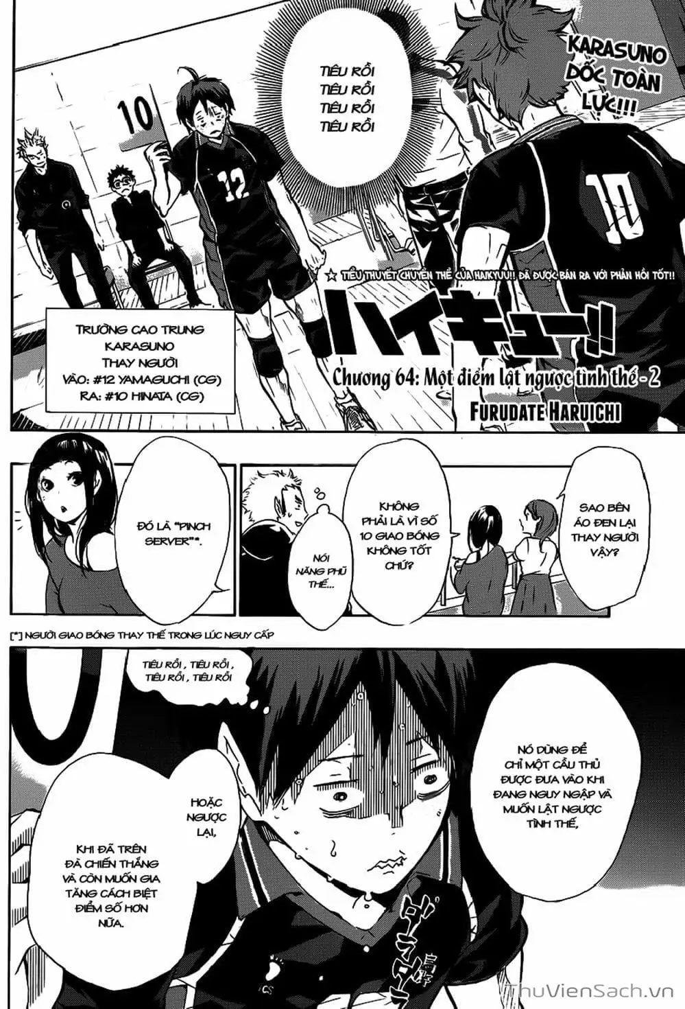 Truyện Tranh Vua Bóng Chuyền Haikyuu trang 6