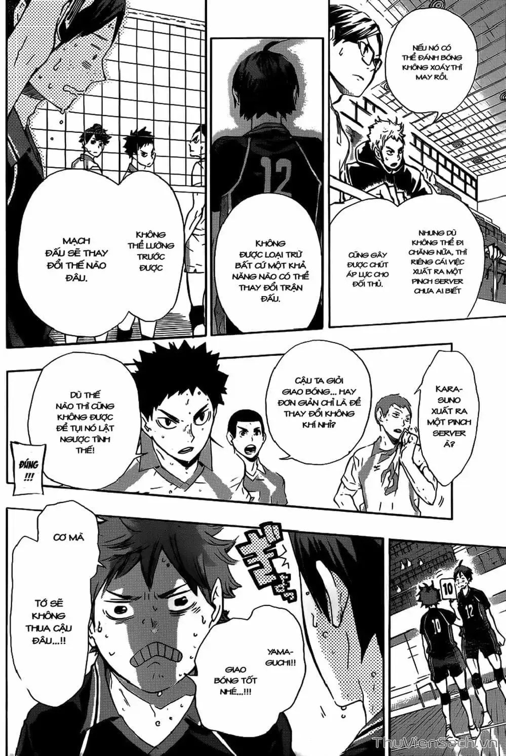 Truyện Tranh Vua Bóng Chuyền Haikyuu trang 6