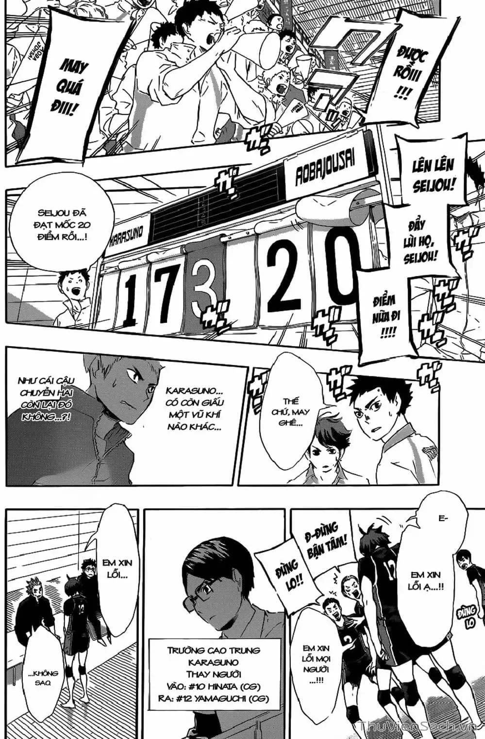 Truyện Tranh Vua Bóng Chuyền Haikyuu trang 6
