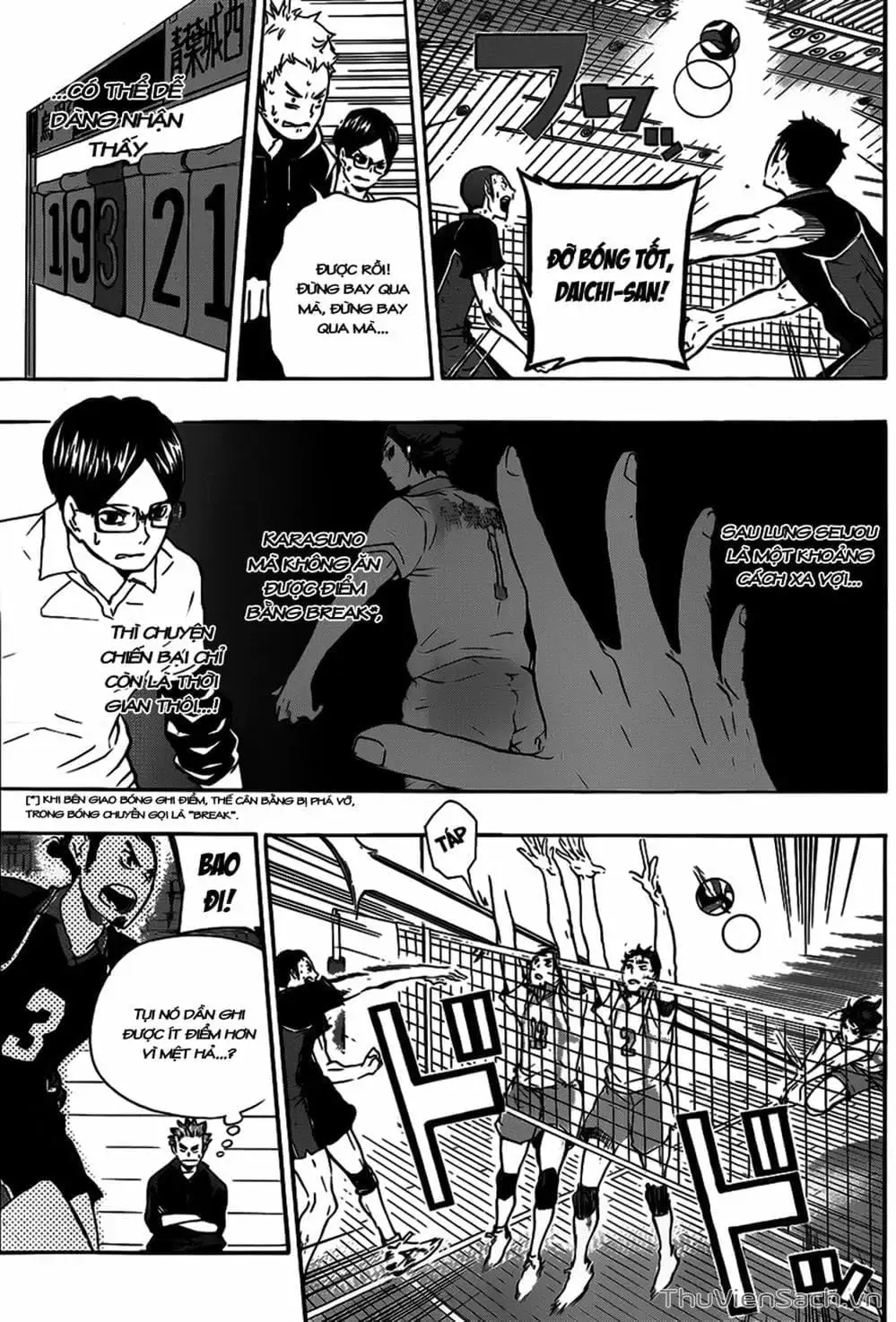 Truyện Tranh Vua Bóng Chuyền Haikyuu trang 6