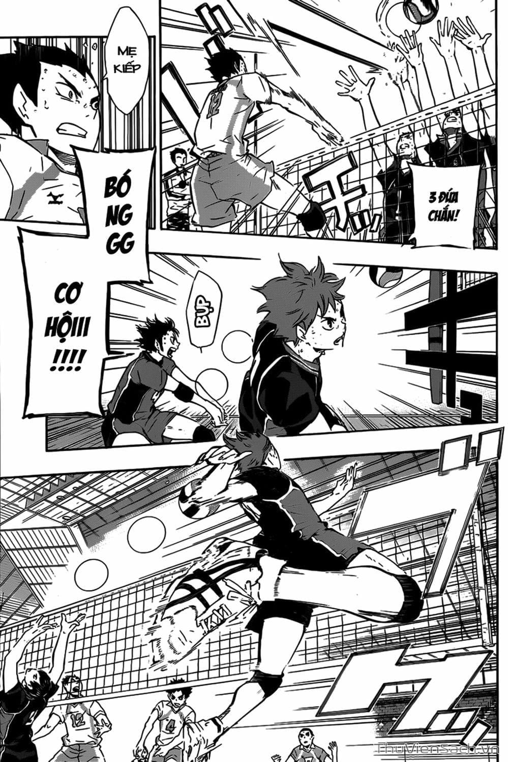Truyện Tranh Vua Bóng Chuyền Haikyuu trang 6