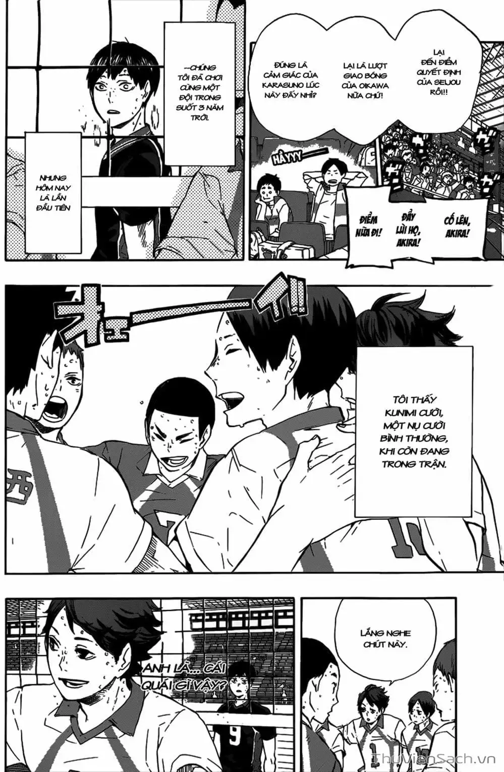Truyện Tranh Vua Bóng Chuyền Haikyuu trang 6