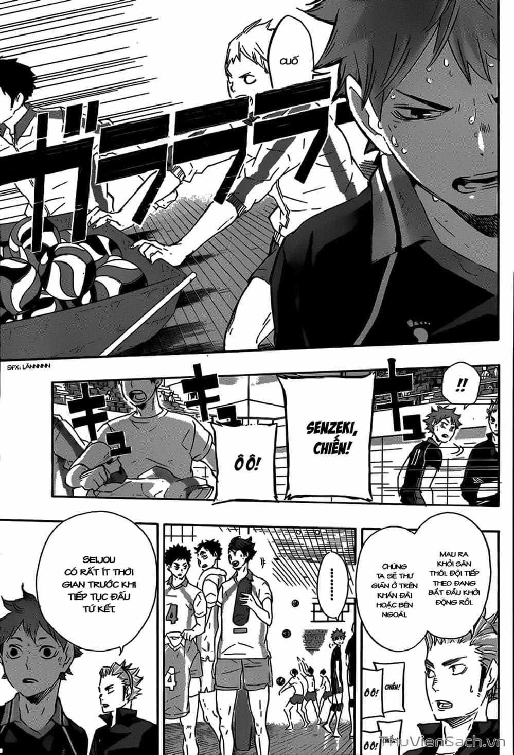 Truyện Tranh Vua Bóng Chuyền Haikyuu trang 6