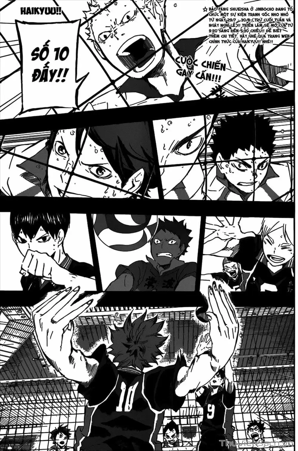 Truyện Tranh Vua Bóng Chuyền Haikyuu trang 6