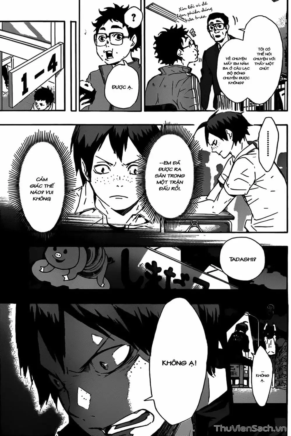 Truyện Tranh Vua Bóng Chuyền Haikyuu trang 6
