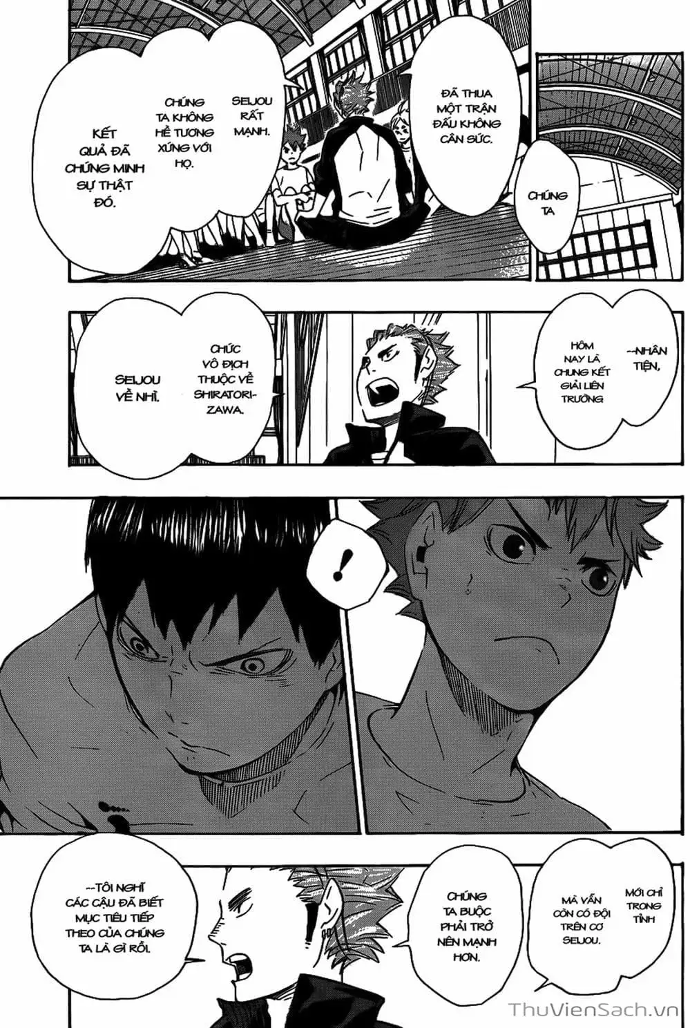 Truyện Tranh Vua Bóng Chuyền Haikyuu trang 6