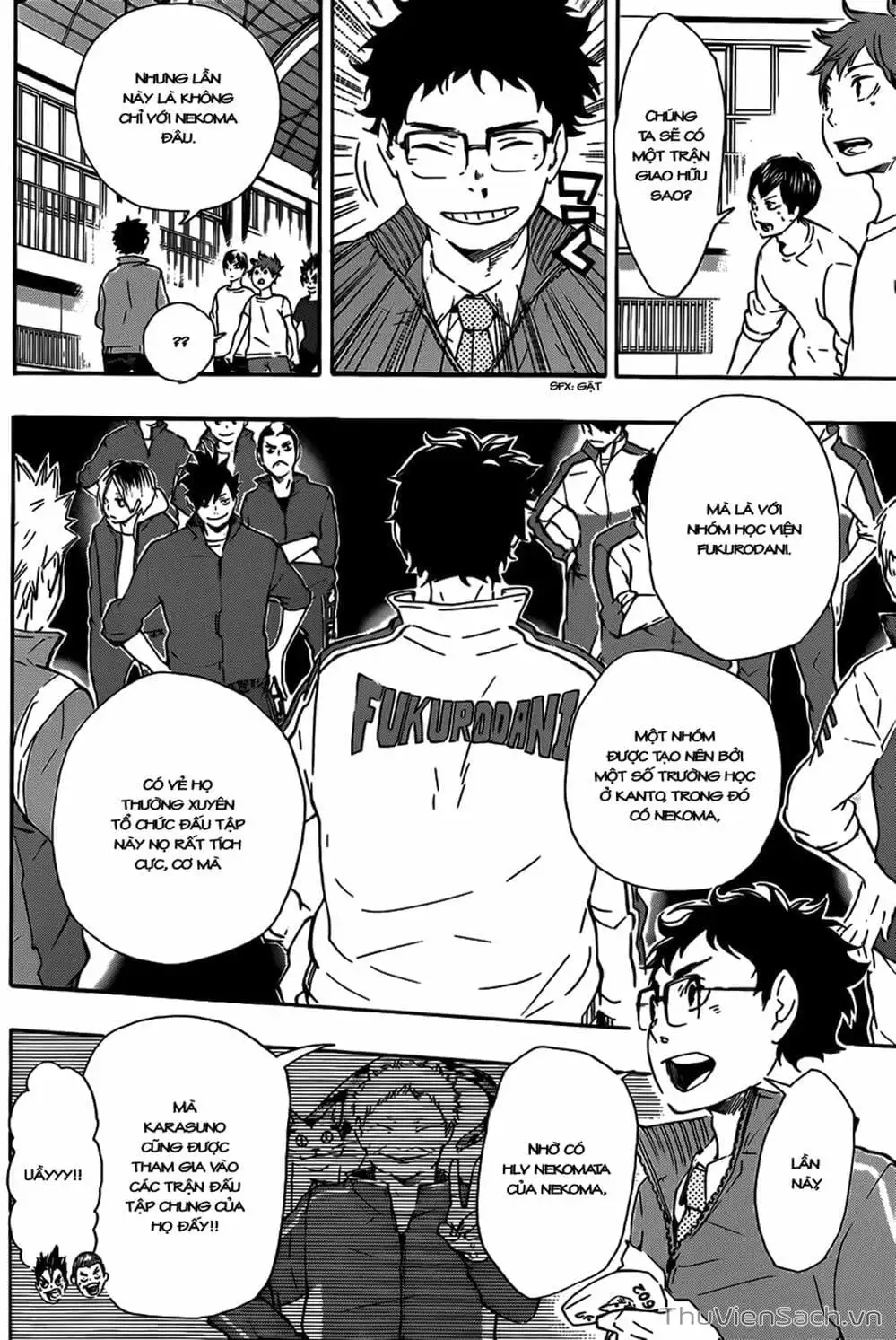 Truyện Tranh Vua Bóng Chuyền Haikyuu trang 6