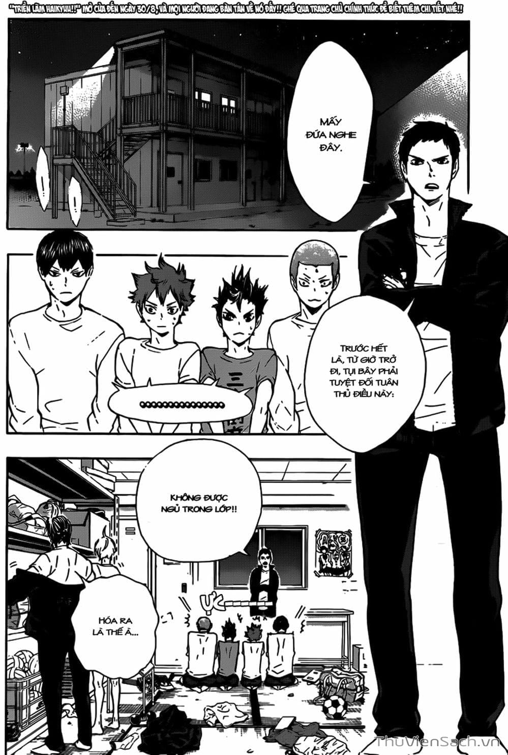 Truyện Tranh Vua Bóng Chuyền Haikyuu trang 6