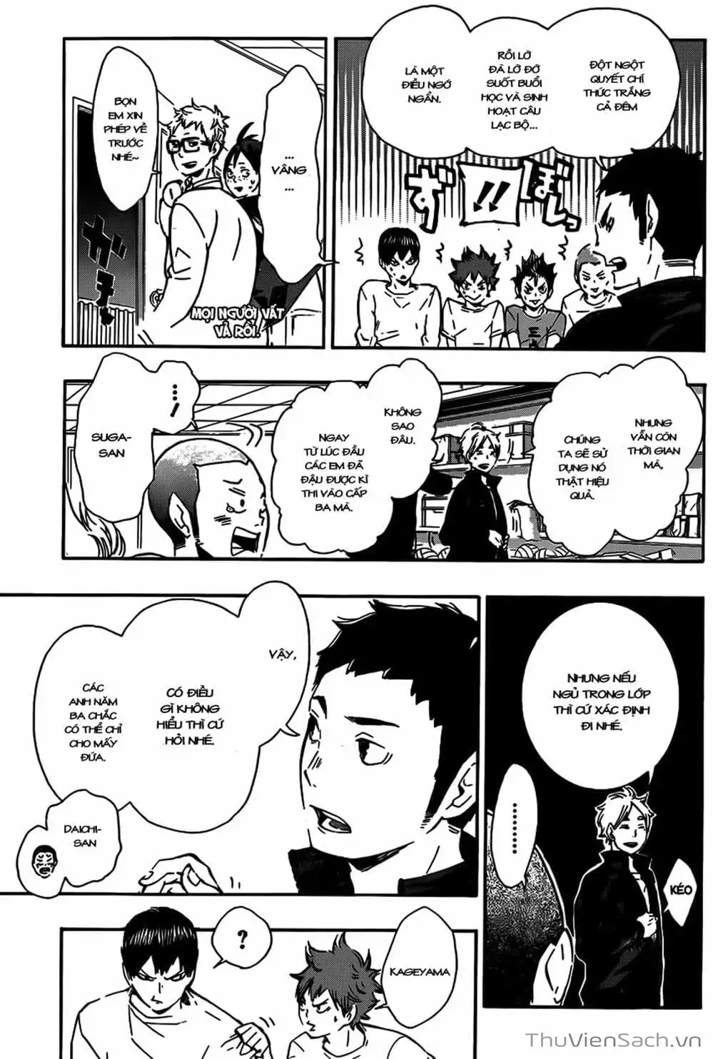 Truyện Tranh Vua Bóng Chuyền Haikyuu trang 6
