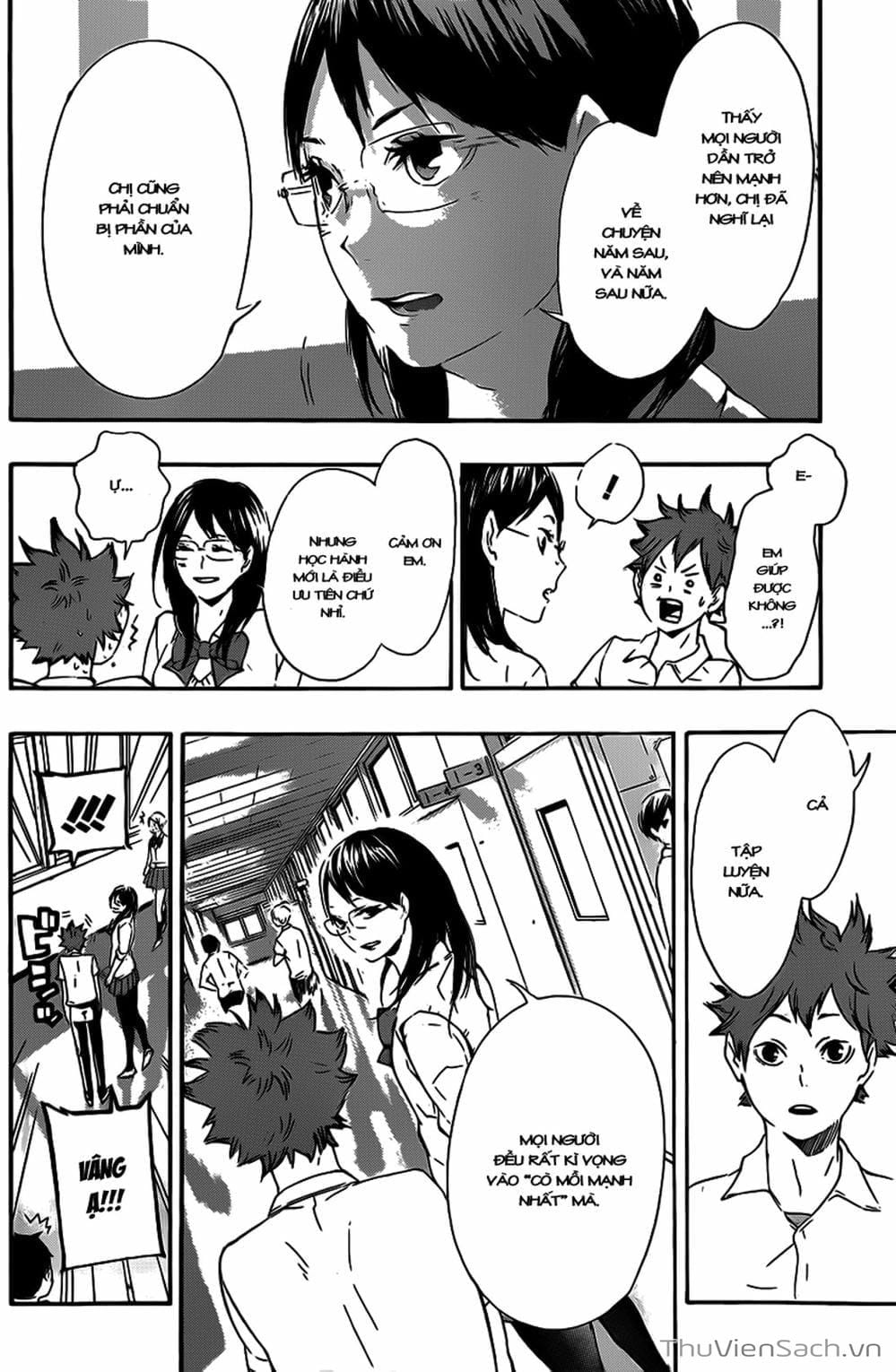 Truyện Tranh Vua Bóng Chuyền Haikyuu trang 6