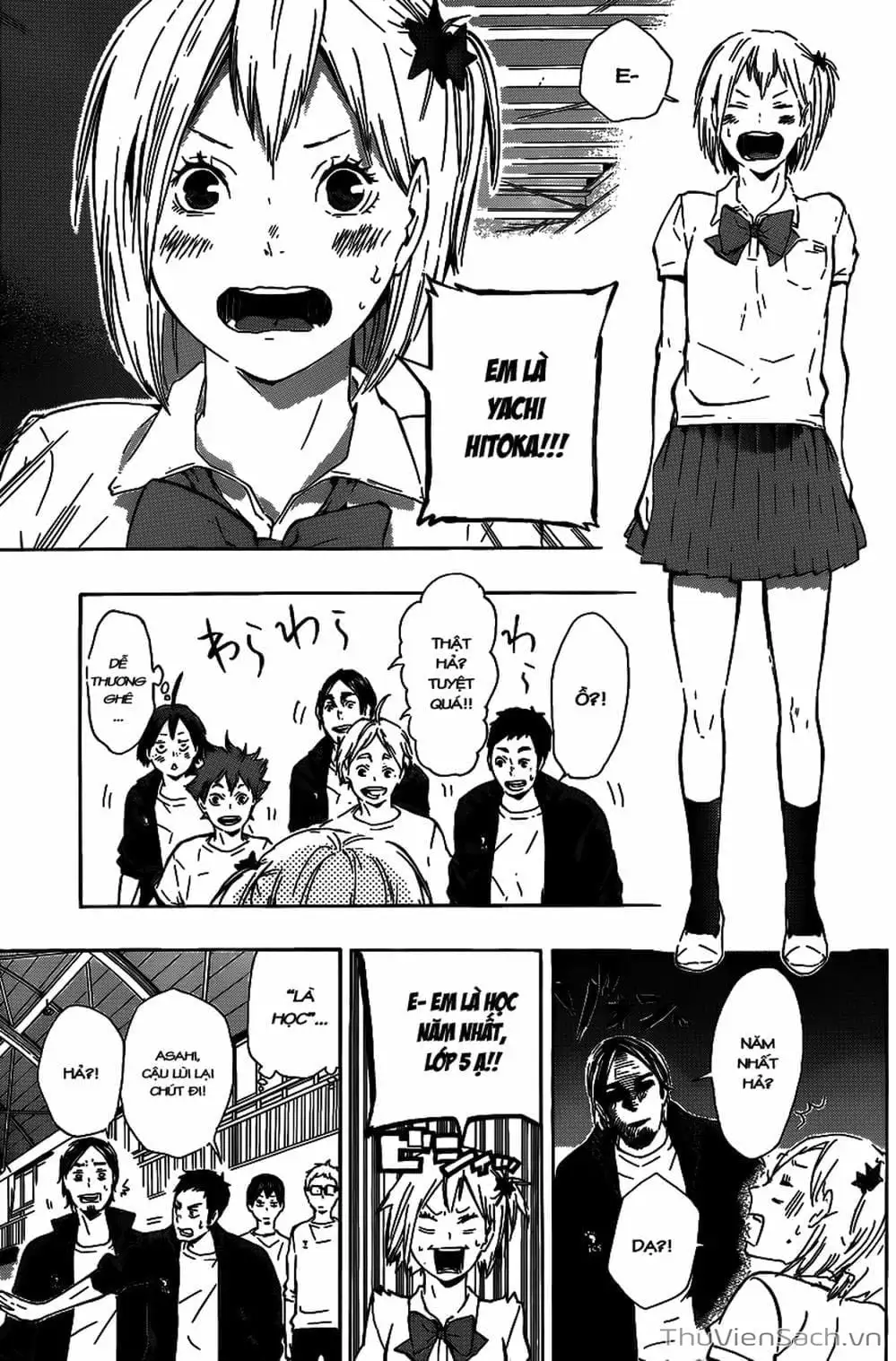 Truyện Tranh Vua Bóng Chuyền Haikyuu trang 6