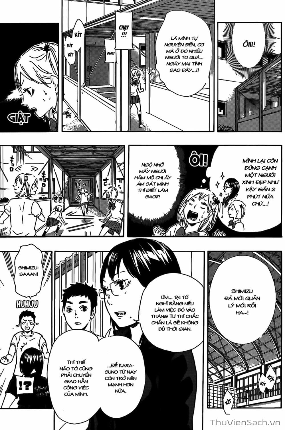 Truyện Tranh Vua Bóng Chuyền Haikyuu trang 6