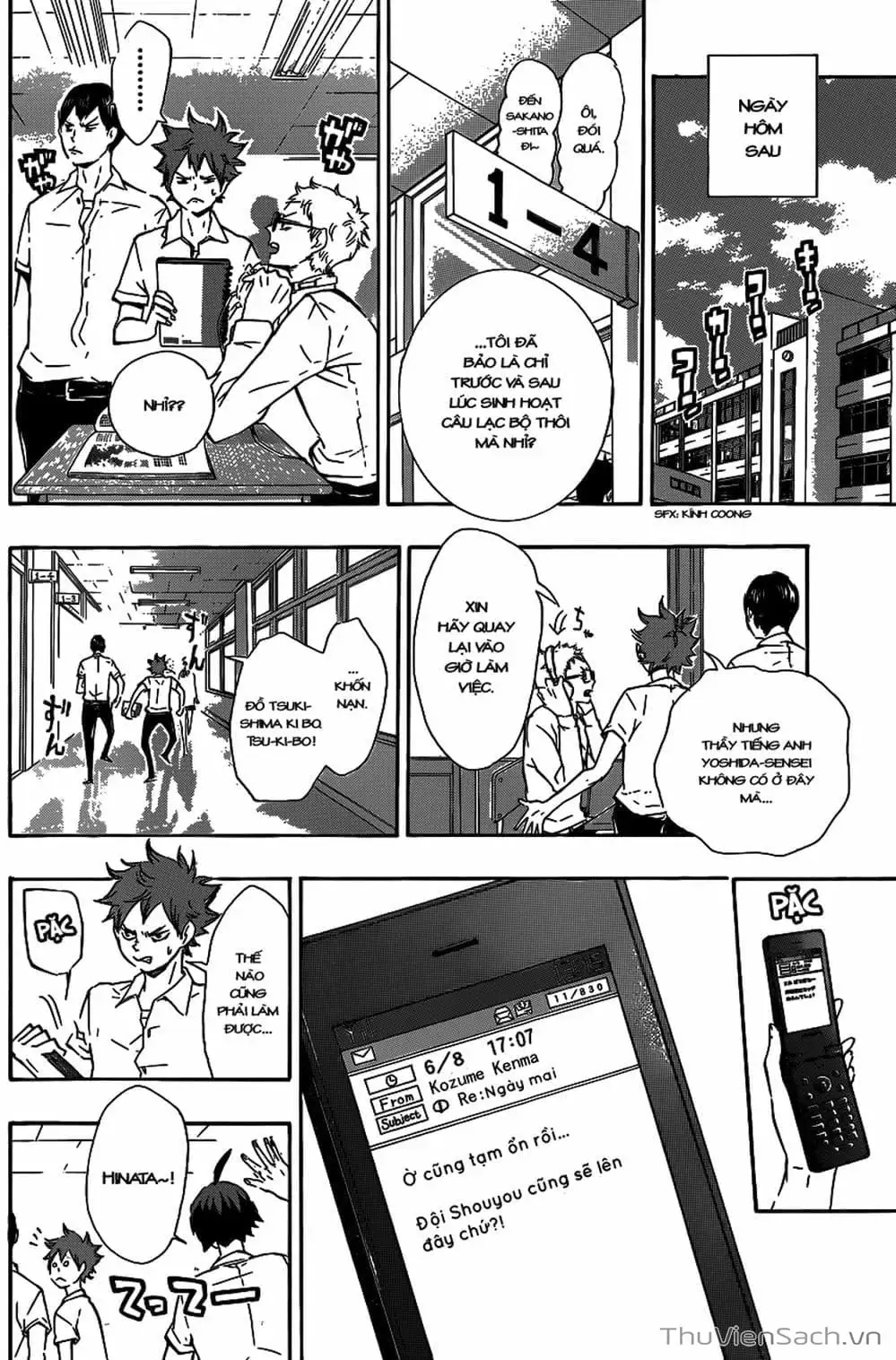 Truyện Tranh Vua Bóng Chuyền Haikyuu trang 6