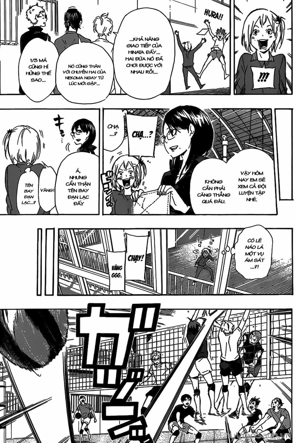 Truyện Tranh Vua Bóng Chuyền Haikyuu trang 6