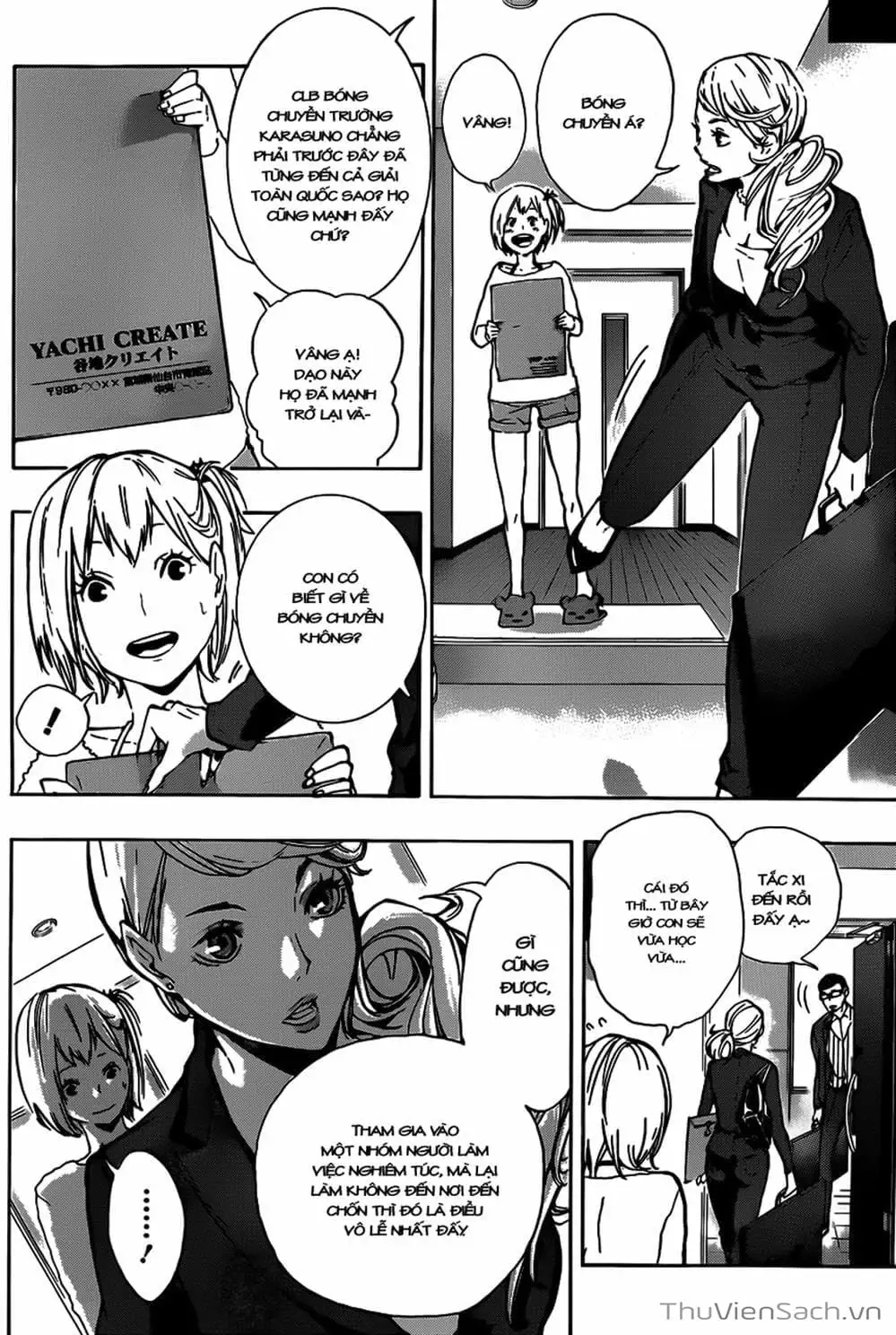 Truyện Tranh Vua Bóng Chuyền Haikyuu trang 6