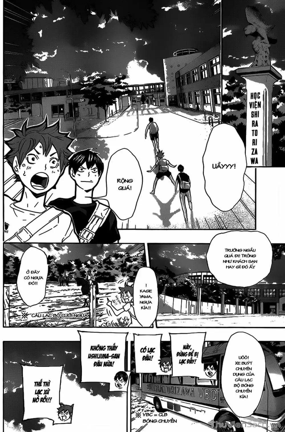 Truyện Tranh Vua Bóng Chuyền Haikyuu trang 6