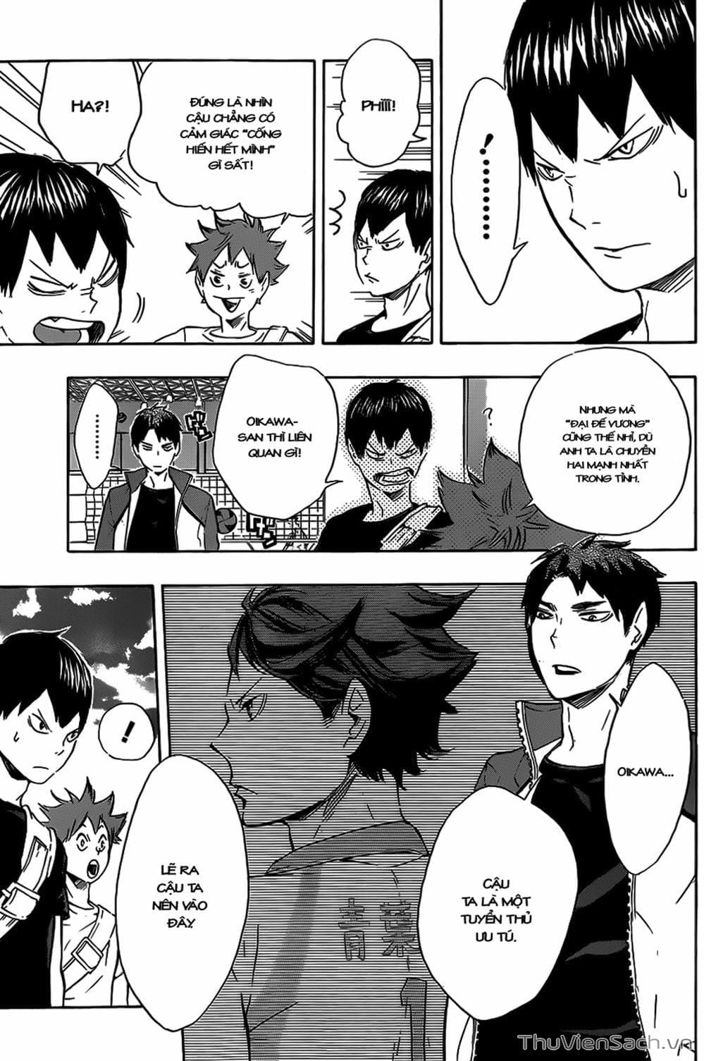 Truyện Tranh Vua Bóng Chuyền Haikyuu trang 6