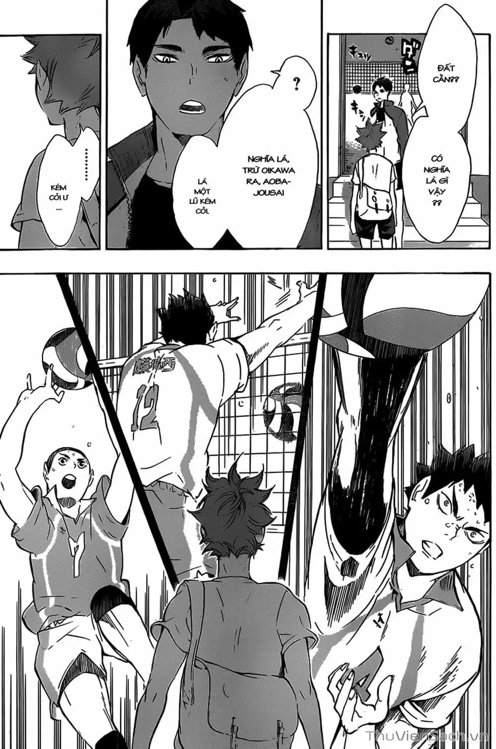Truyện Tranh Vua Bóng Chuyền Haikyuu trang 6