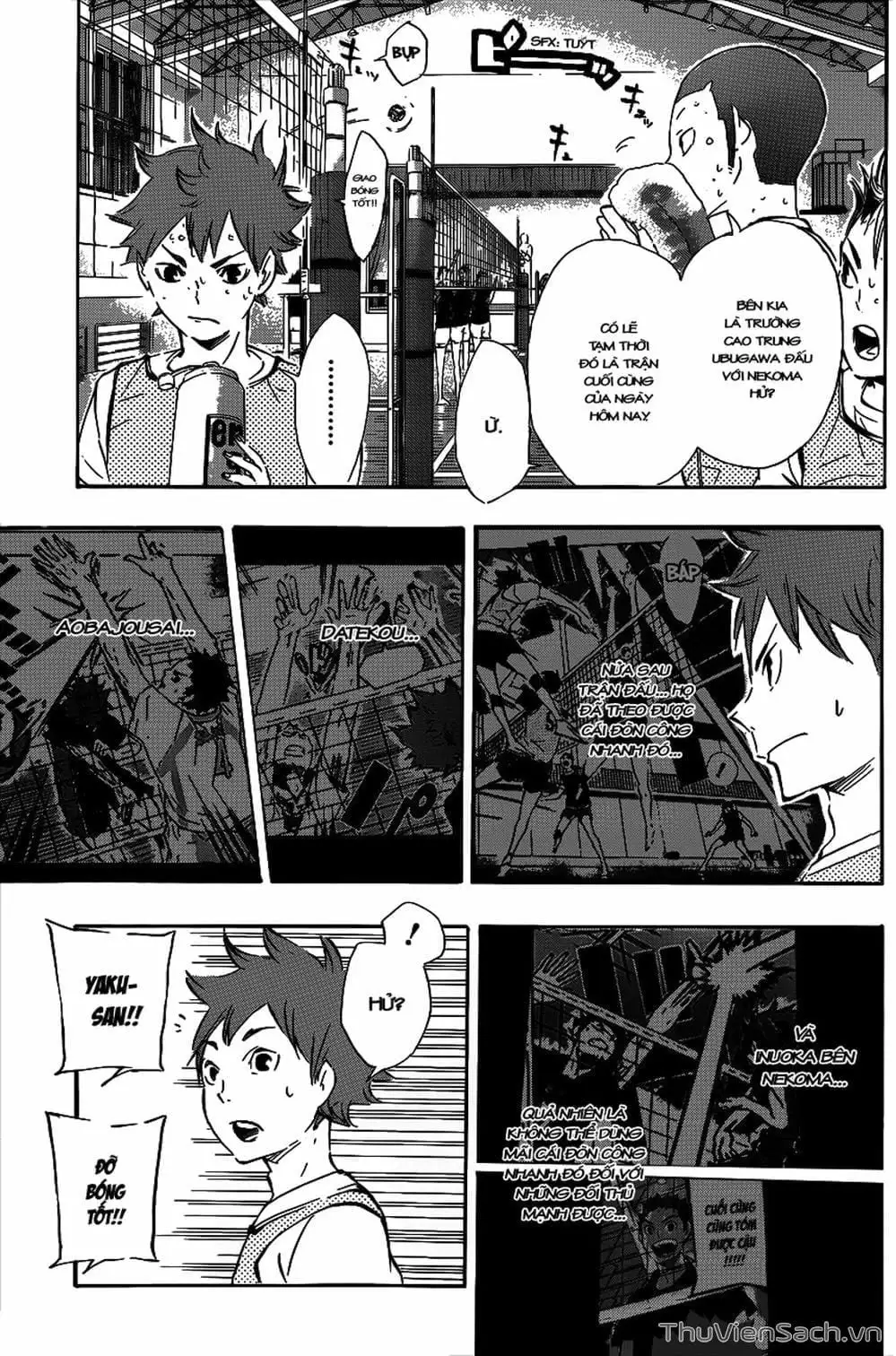 Truyện Tranh Vua Bóng Chuyền Haikyuu trang 6