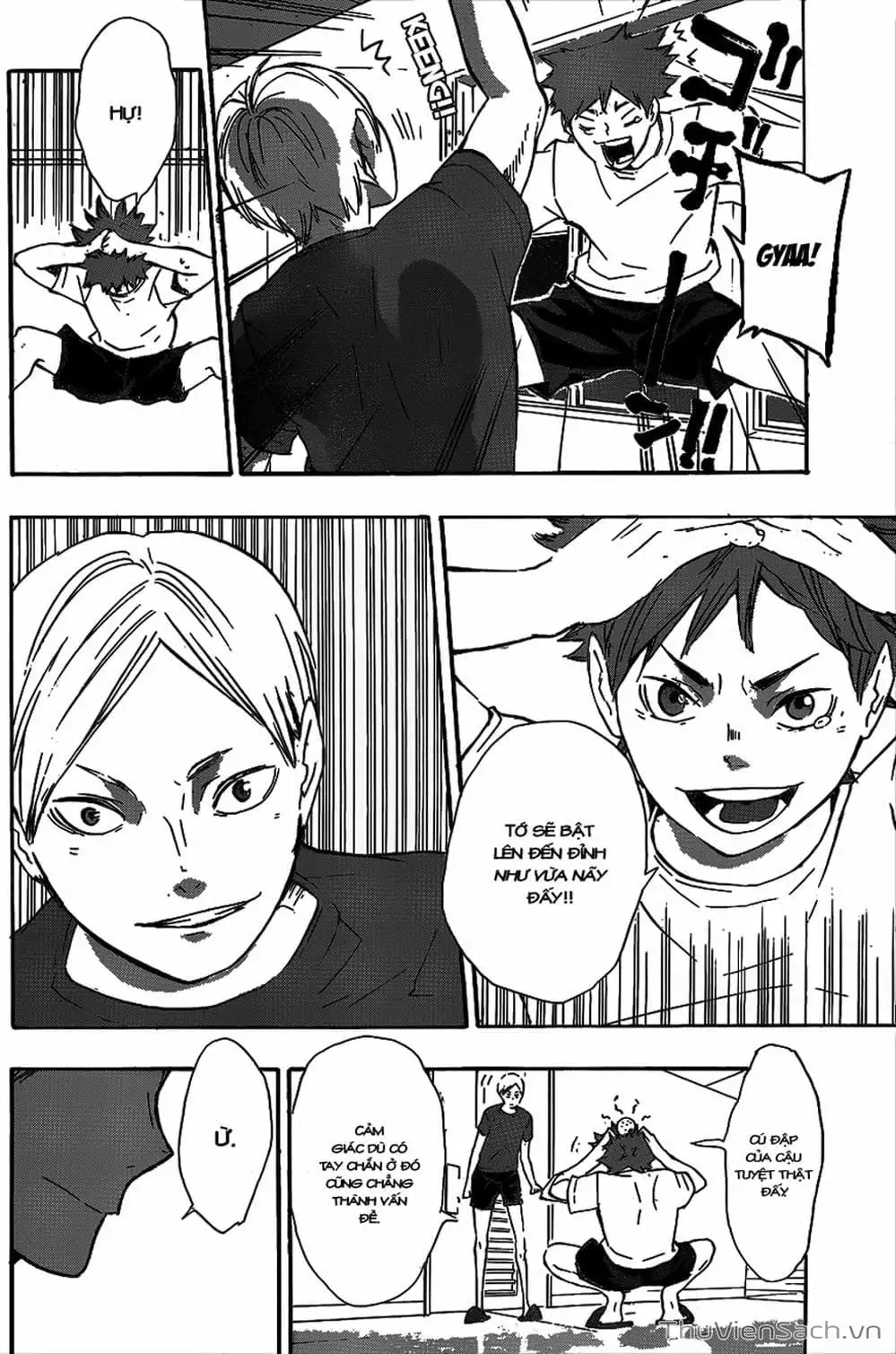 Truyện Tranh Vua Bóng Chuyền Haikyuu trang 6