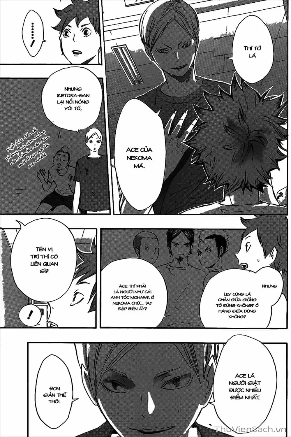 Truyện Tranh Vua Bóng Chuyền Haikyuu trang 6