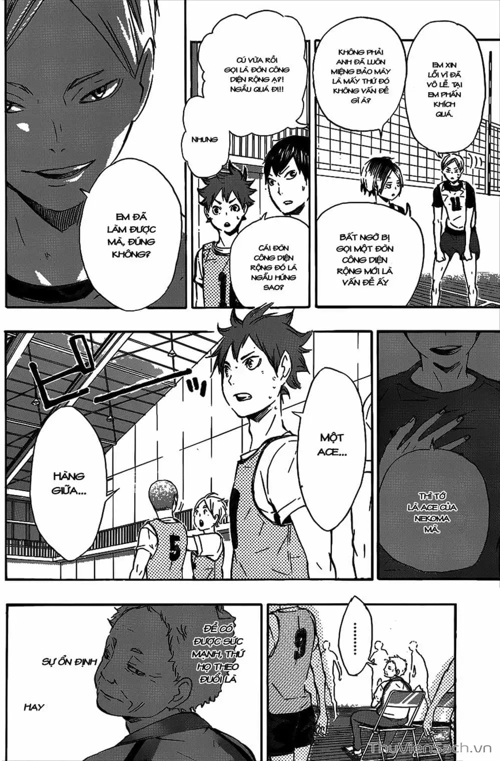 Truyện Tranh Vua Bóng Chuyền Haikyuu trang 6