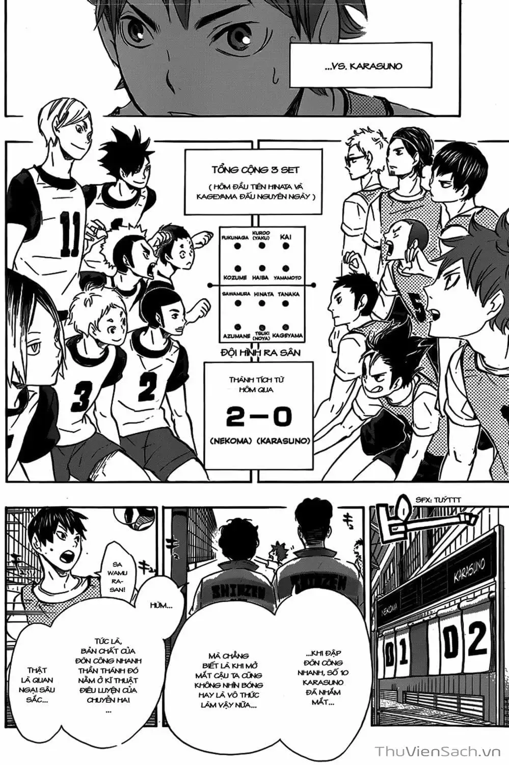 Truyện Tranh Vua Bóng Chuyền Haikyuu trang 6