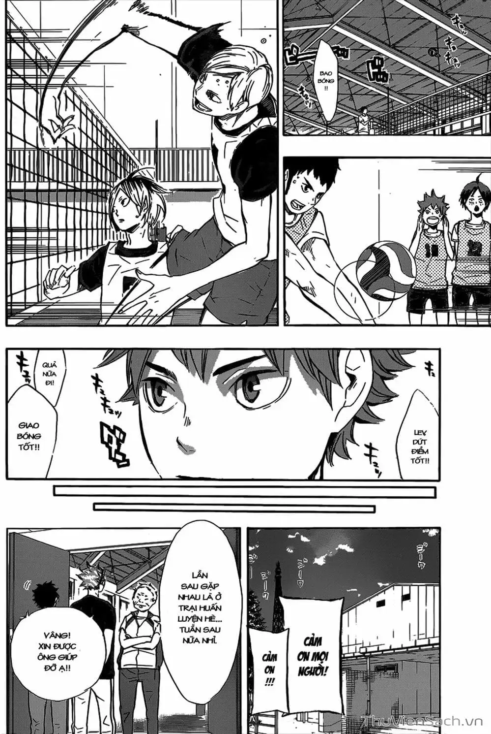 Truyện Tranh Vua Bóng Chuyền Haikyuu trang 6