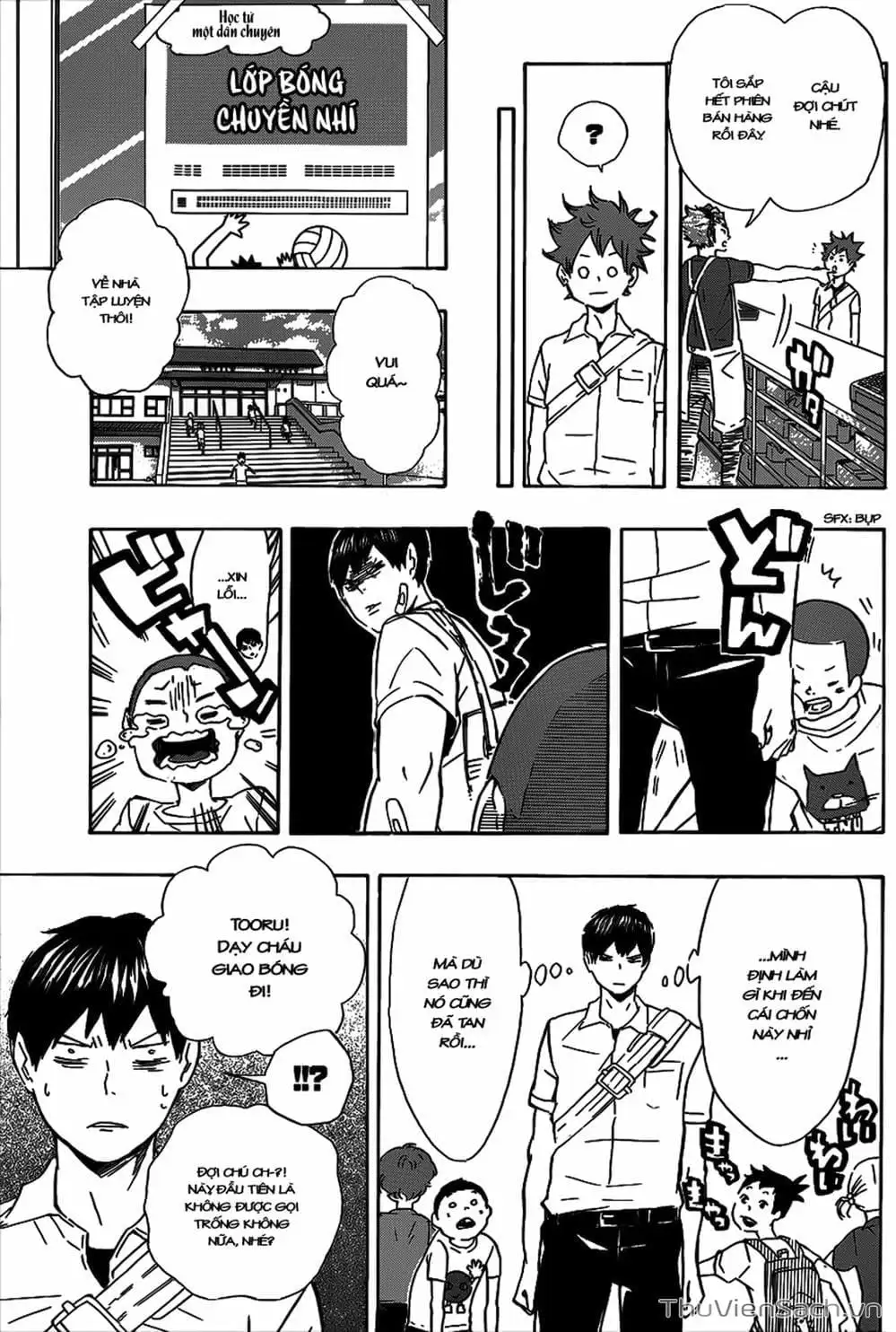 Truyện Tranh Vua Bóng Chuyền Haikyuu trang 6