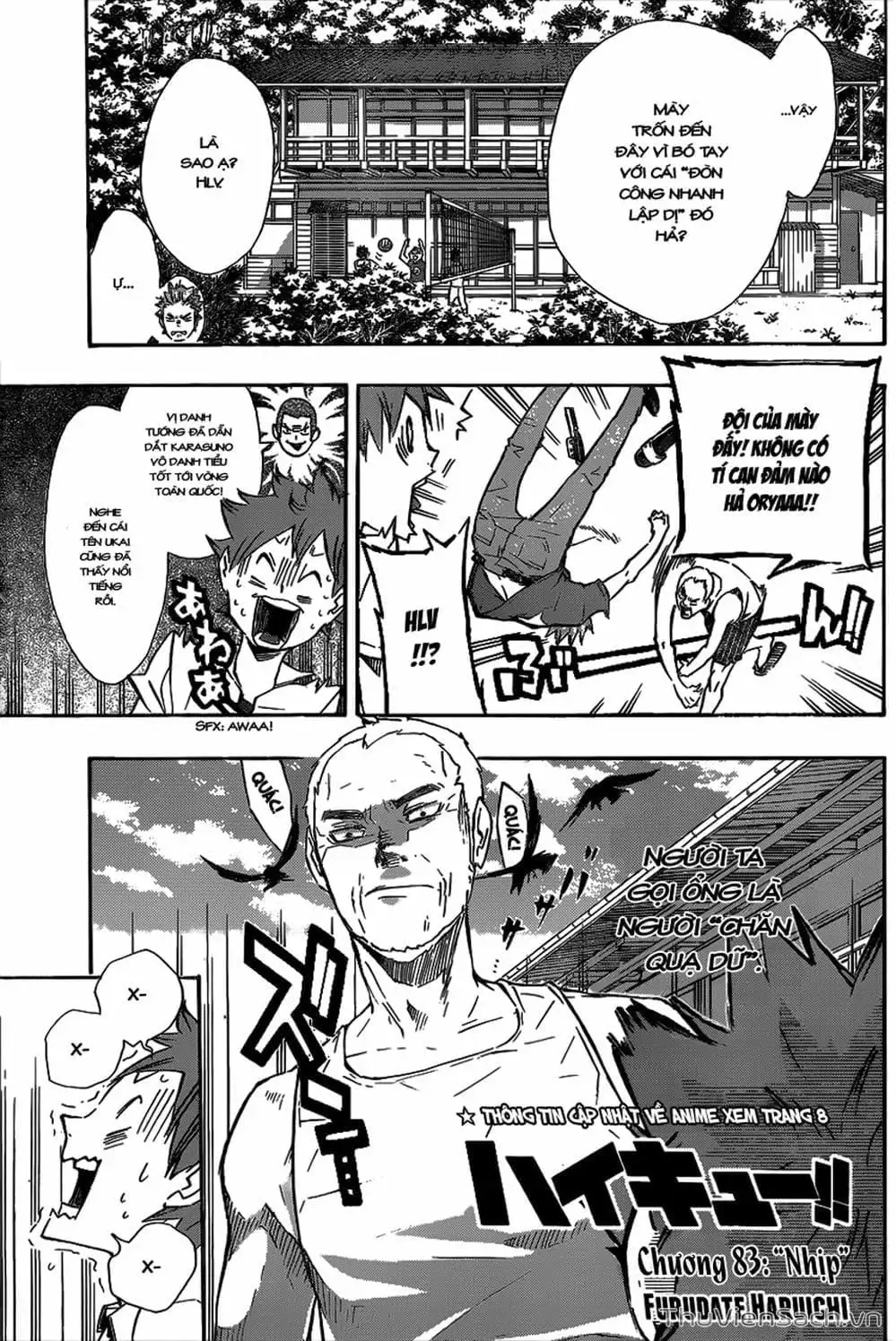 Truyện Tranh Vua Bóng Chuyền Haikyuu trang 6