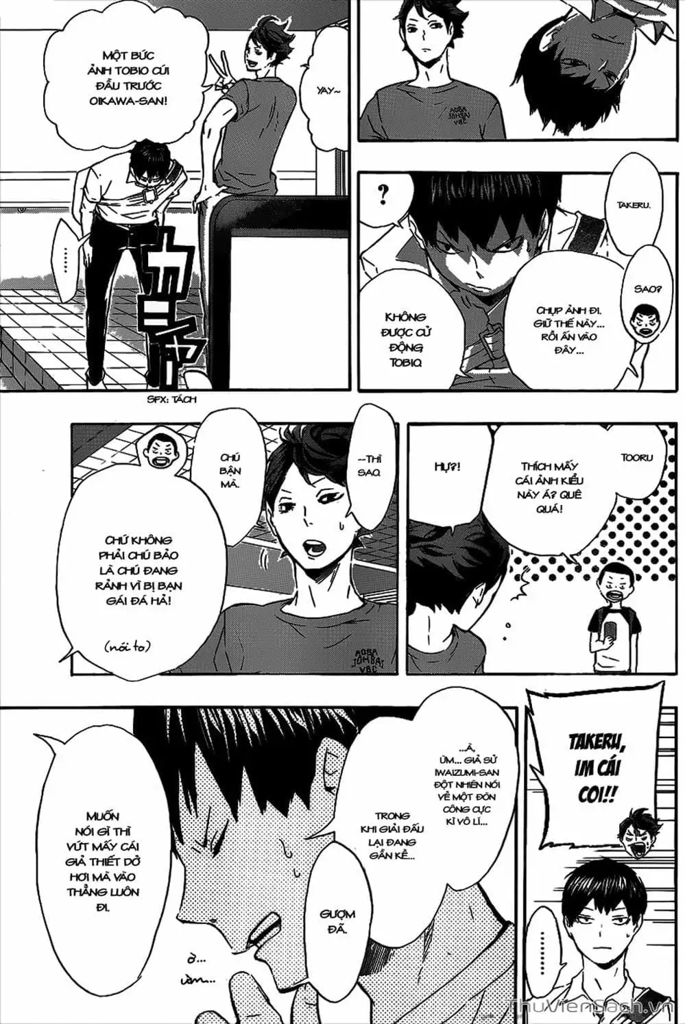 Truyện Tranh Vua Bóng Chuyền Haikyuu trang 6
