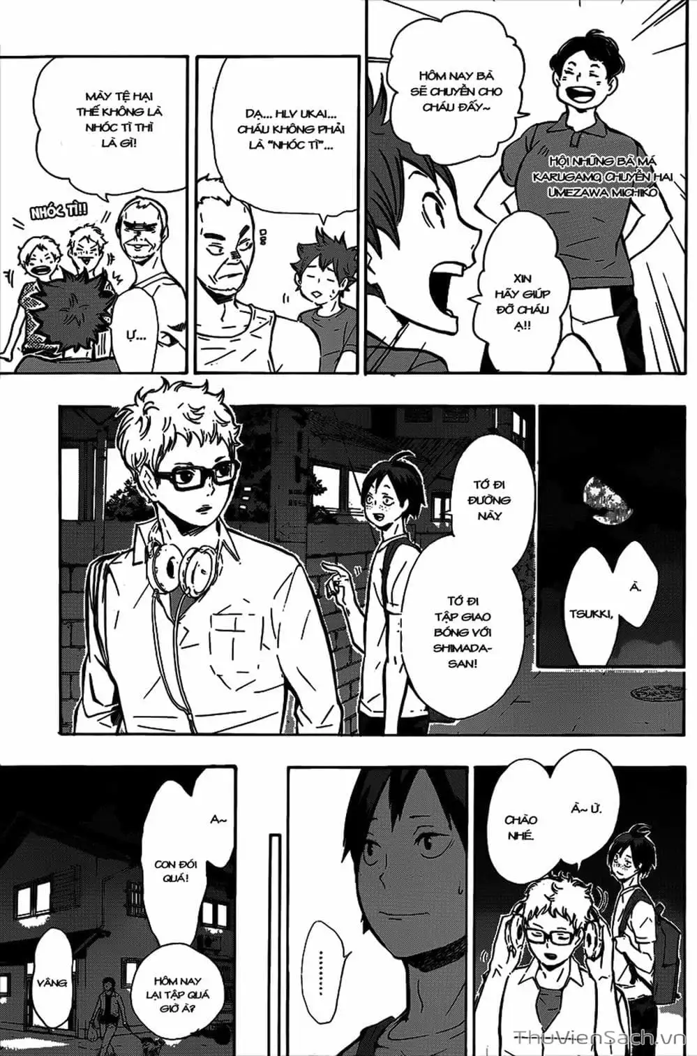 Truyện Tranh Vua Bóng Chuyền Haikyuu trang 6