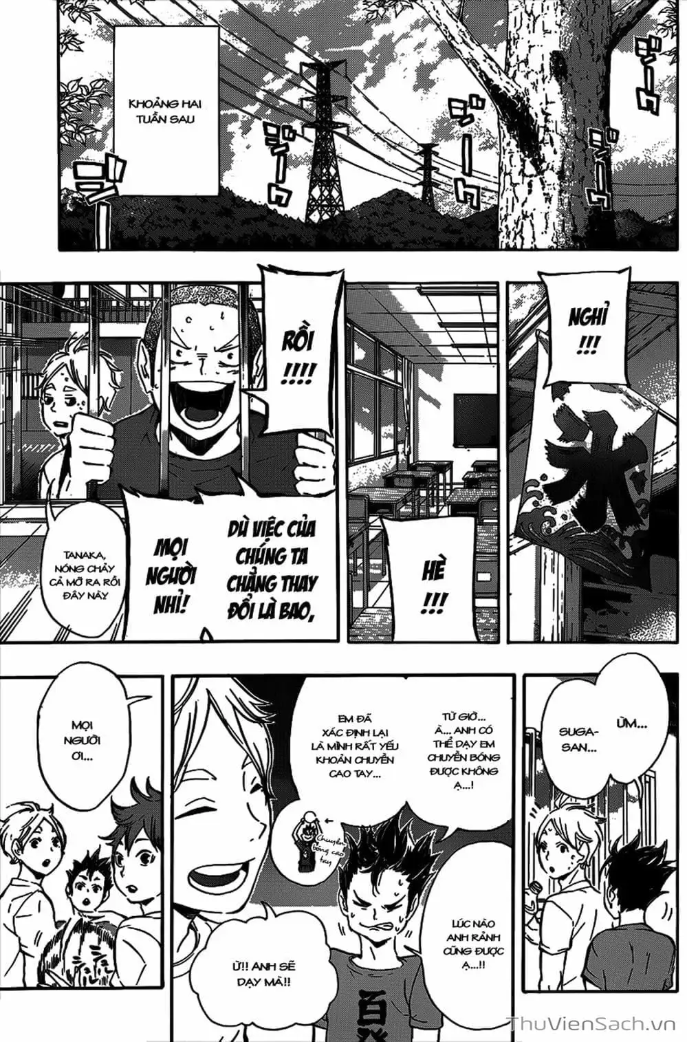Truyện Tranh Vua Bóng Chuyền Haikyuu trang 6