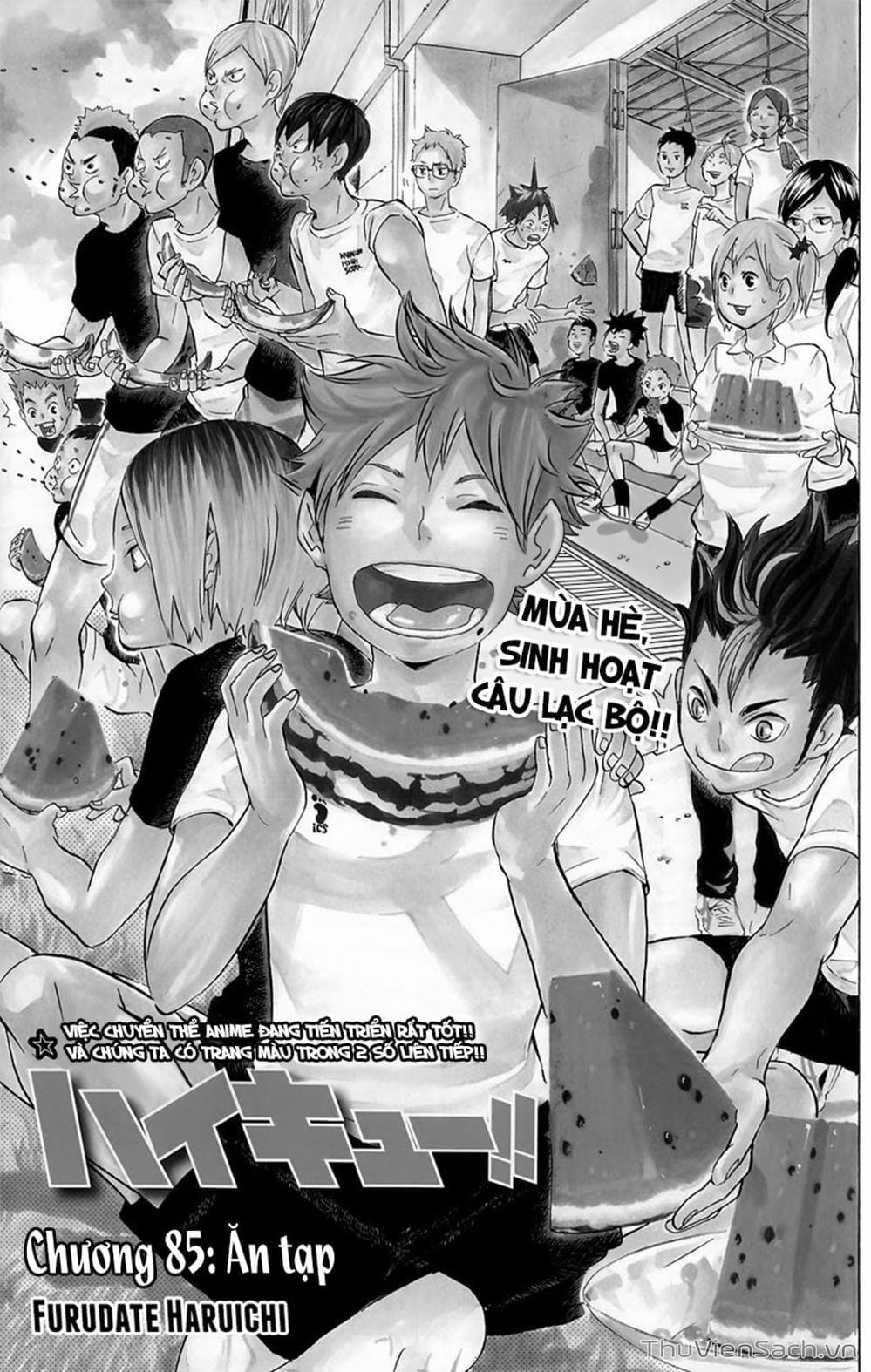 Truyện Tranh Vua Bóng Chuyền Haikyuu trang 6