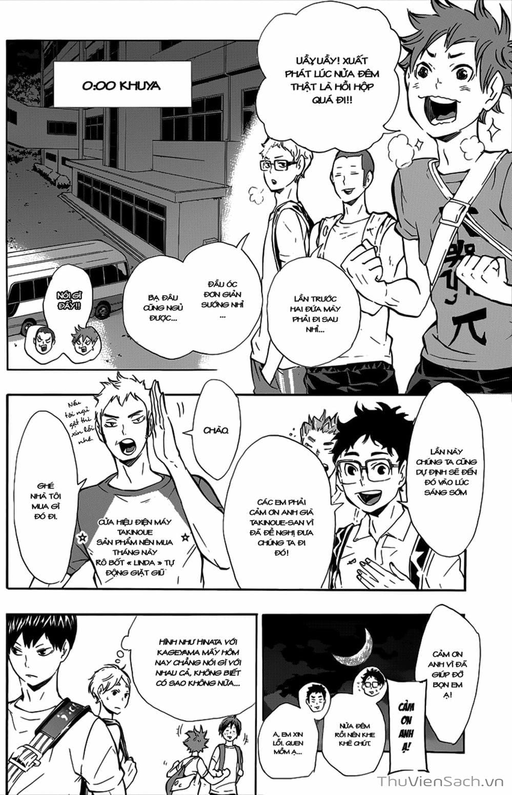 Truyện Tranh Vua Bóng Chuyền Haikyuu trang 6