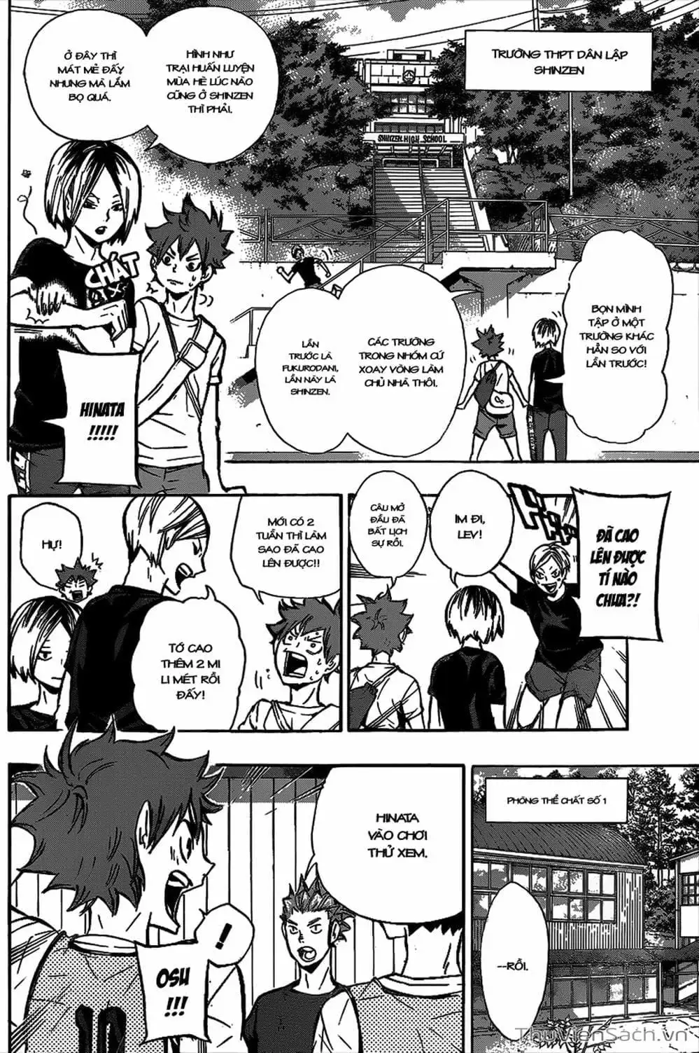 Truyện Tranh Vua Bóng Chuyền Haikyuu trang 6