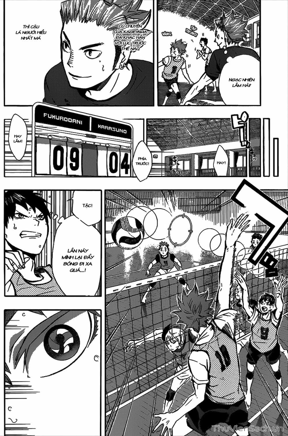Truyện Tranh Vua Bóng Chuyền Haikyuu trang 6