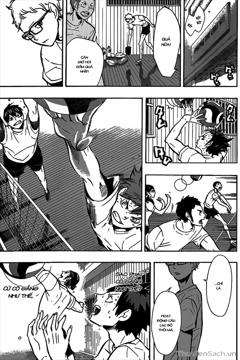Truyện Tranh Vua Bóng Chuyền Haikyuu trang 6