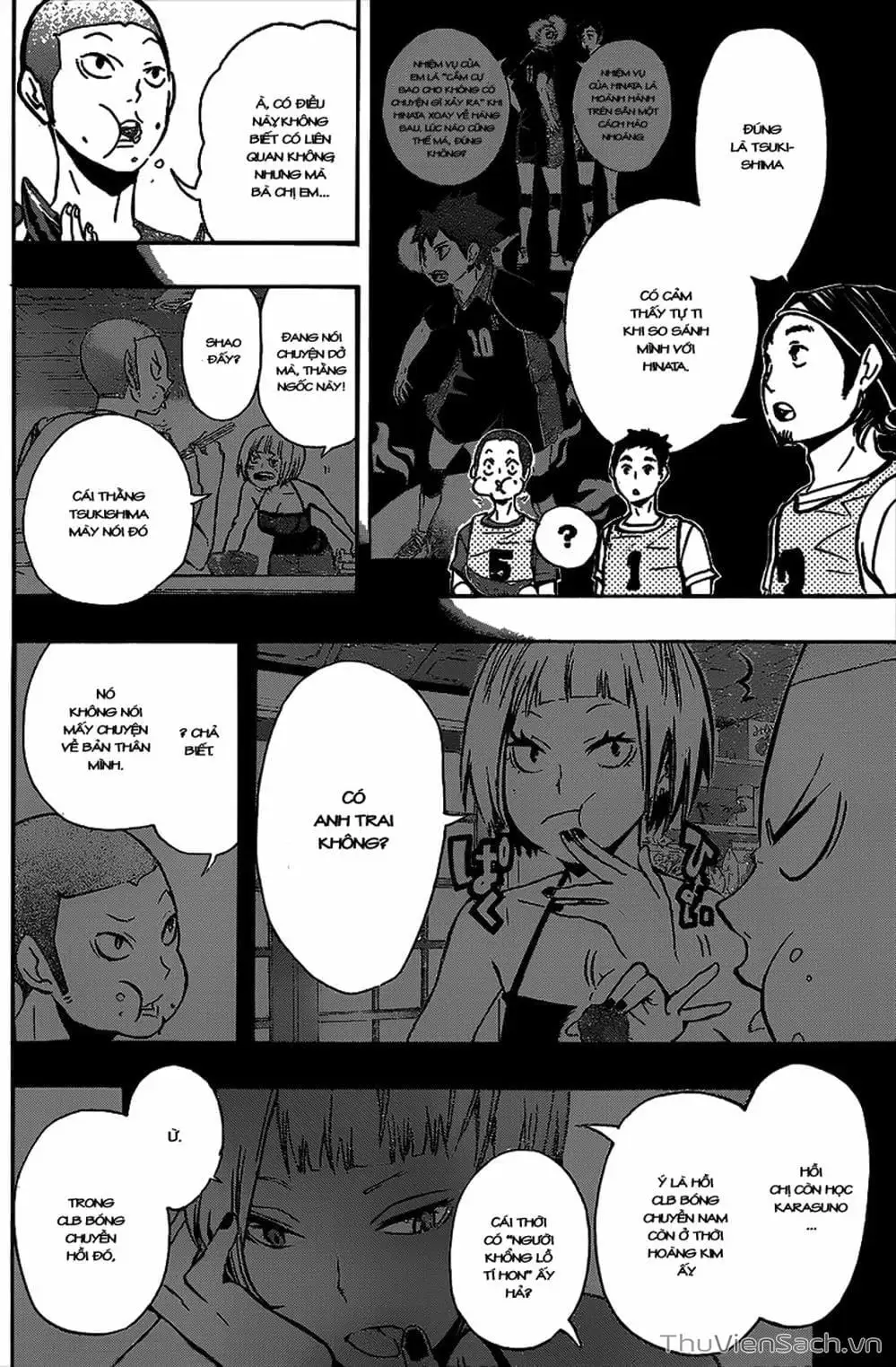 Truyện Tranh Vua Bóng Chuyền Haikyuu trang 6