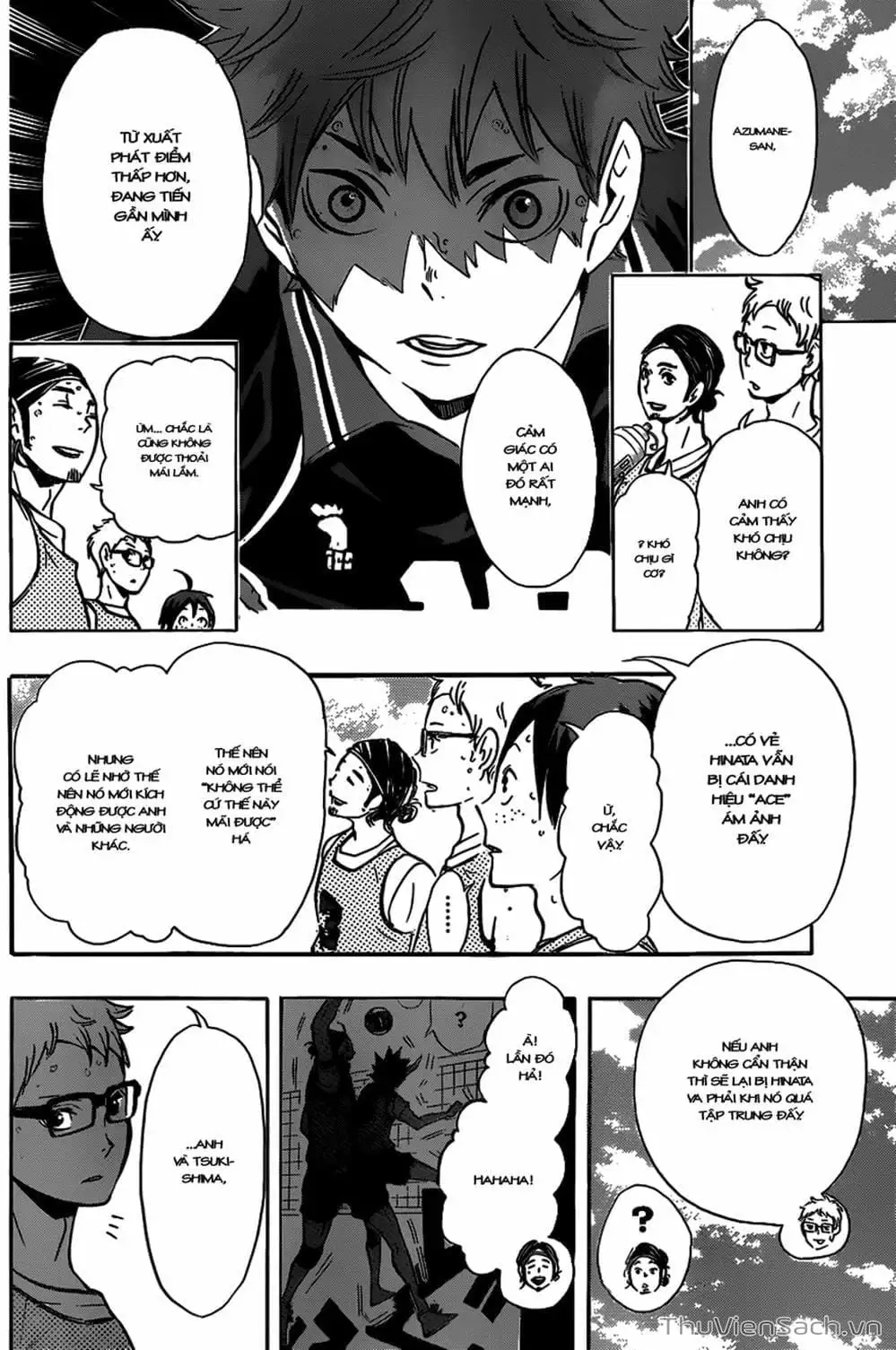 Truyện Tranh Vua Bóng Chuyền Haikyuu trang 6