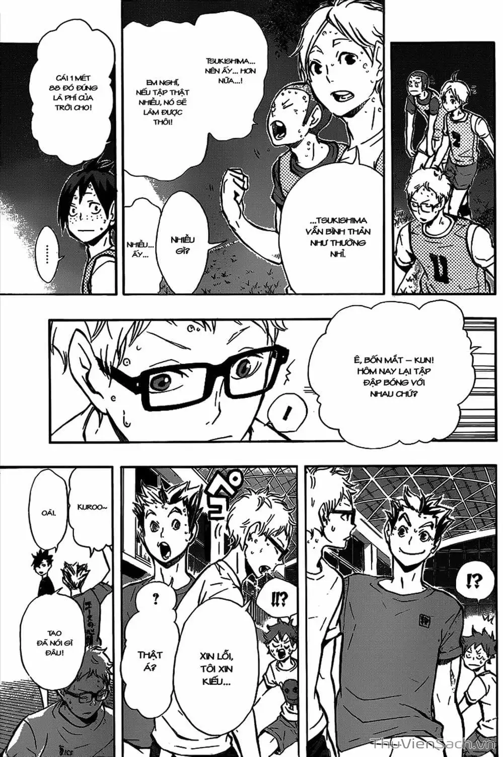 Truyện Tranh Vua Bóng Chuyền Haikyuu trang 6