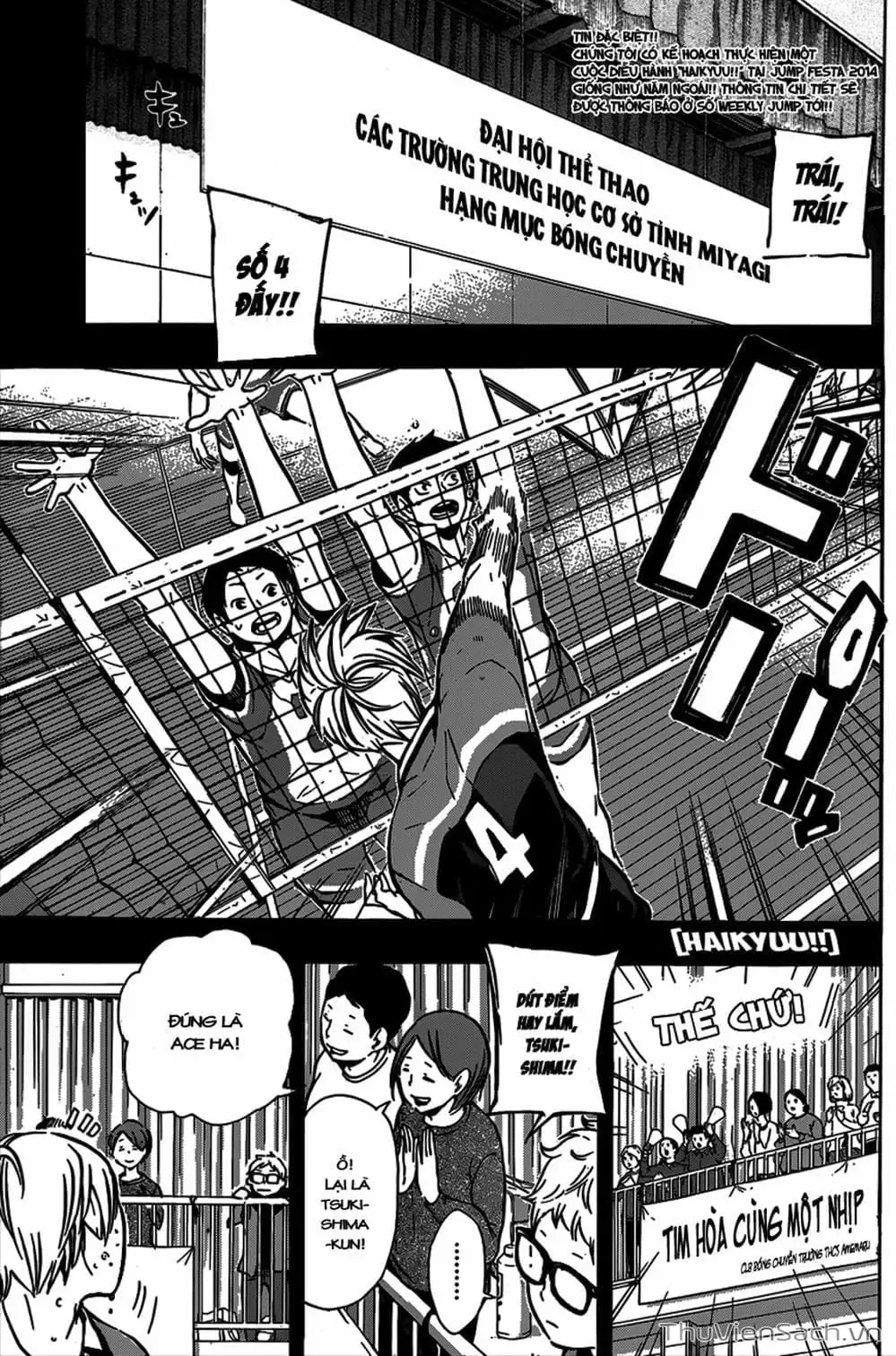Truyện Tranh Vua Bóng Chuyền Haikyuu trang 6