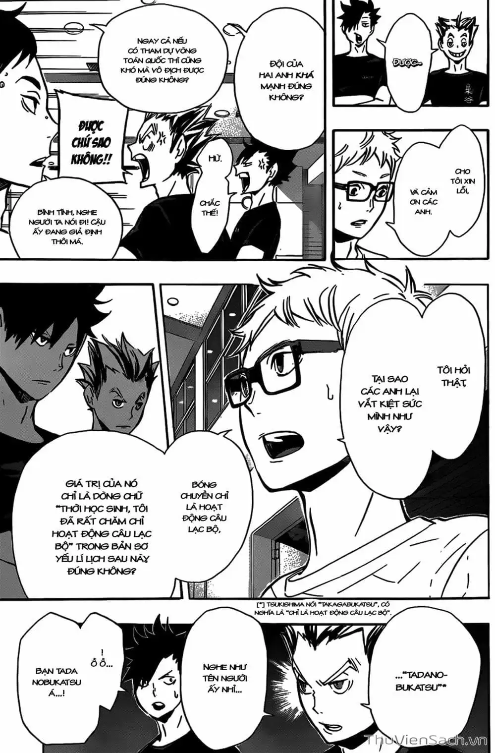 Truyện Tranh Vua Bóng Chuyền Haikyuu trang 6