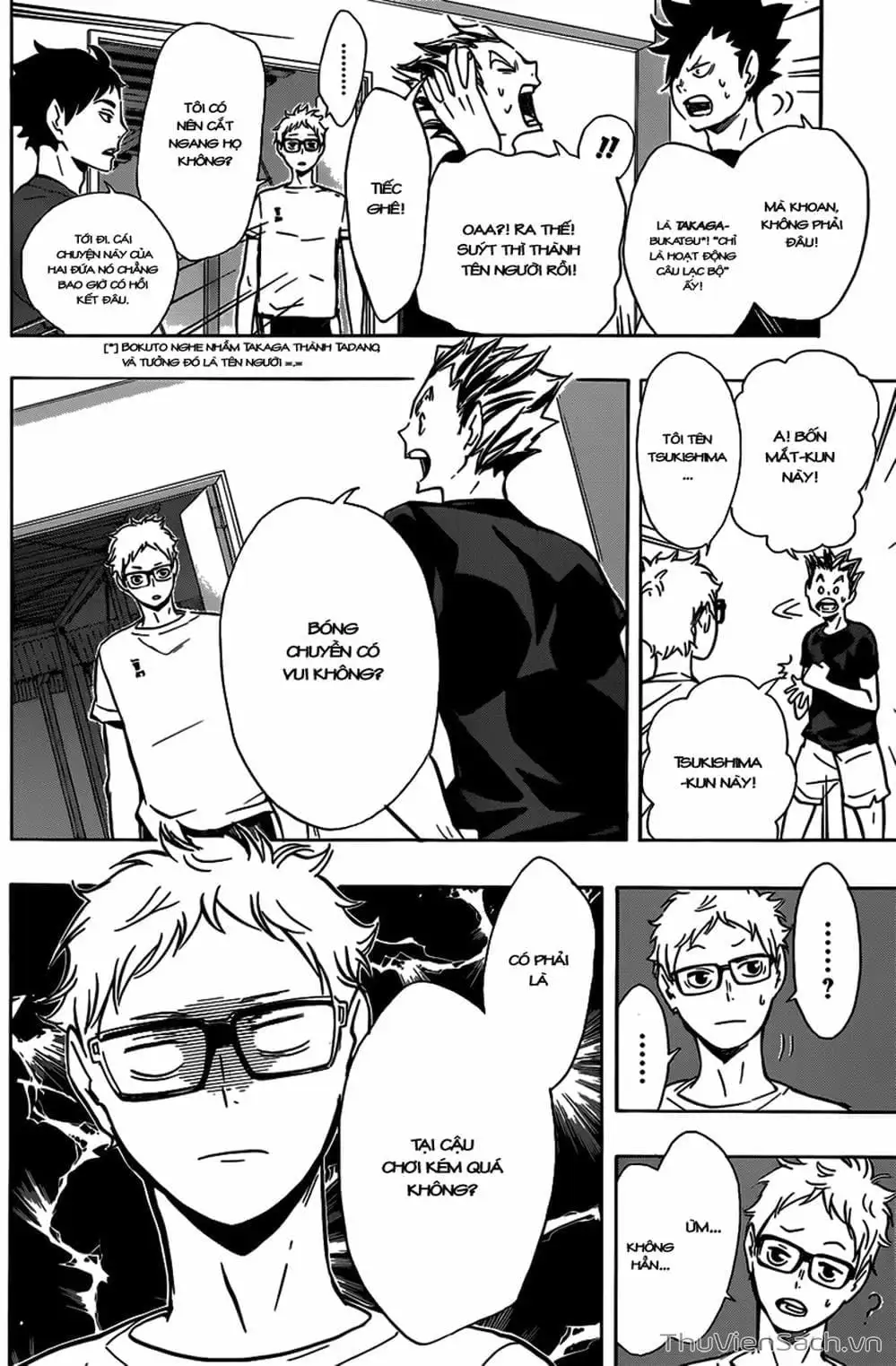 Truyện Tranh Vua Bóng Chuyền Haikyuu trang 6